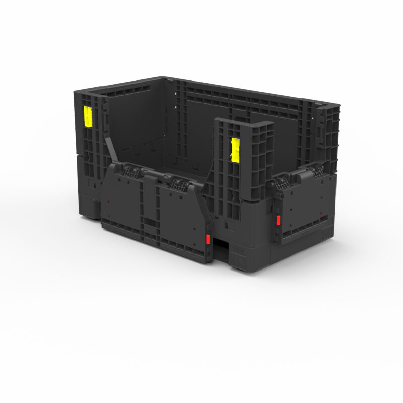 New Monoflo BC 2444-25 Collapsible Bulk Container – 44.5 × 24 × 25 in