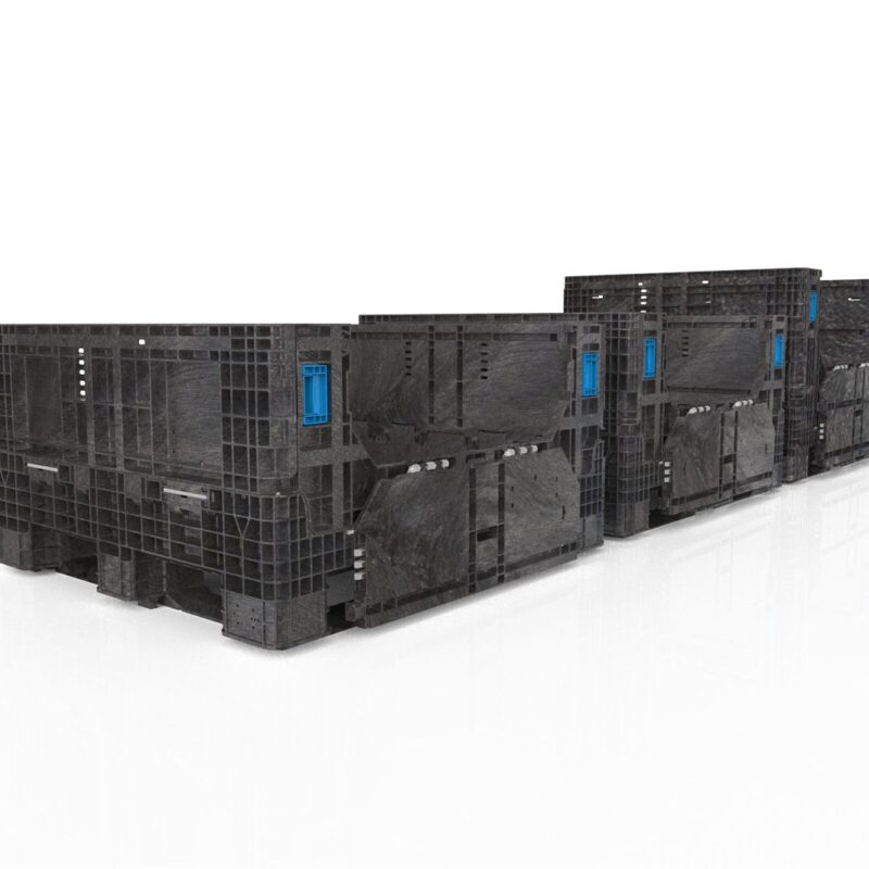 Collapsible bulk containers, representative