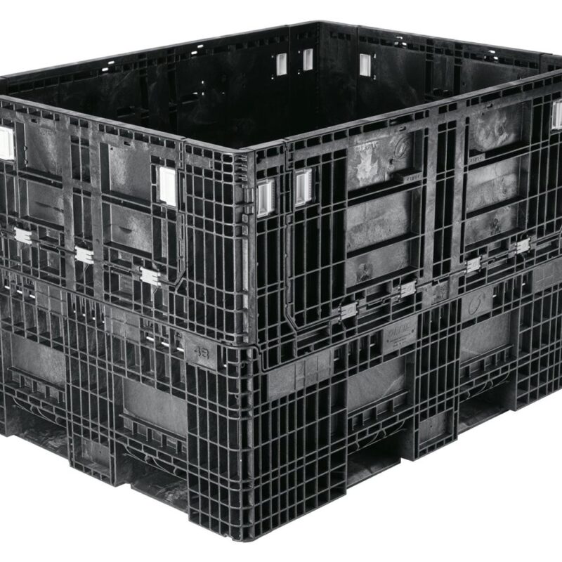 Representative 64 x 48 in collapsible bulk container